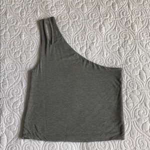 American Eagle One Shoulder Tank Top